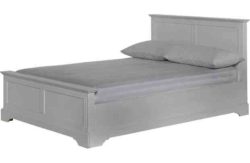 Heart of House Lambourne Kingsize Bed Frame - White.